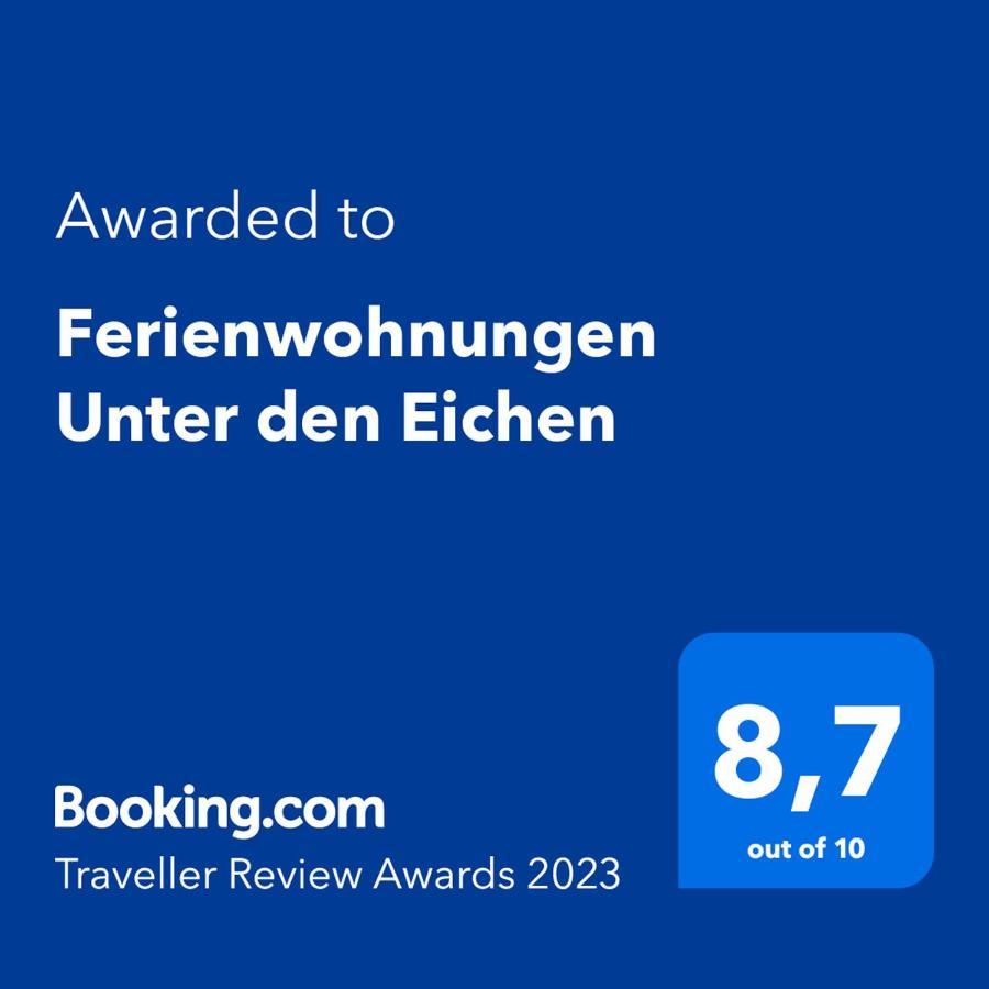 Ferienwohnungen Unter Den Eichen 施塔德 外观 照片
