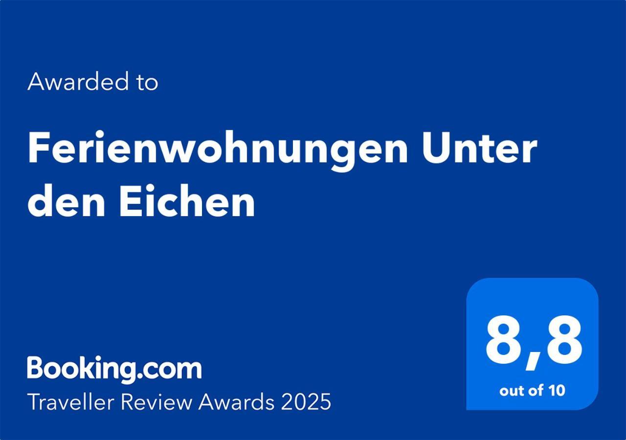 Ferienwohnungen Unter Den Eichen 施塔德 外观 照片